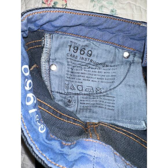 NEW UNWORN VINTAGE GAP 1969 SEXY BOOT JEANS 25 - Picture 11 of 11